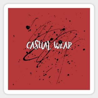 CASUAL WEAR Sticker